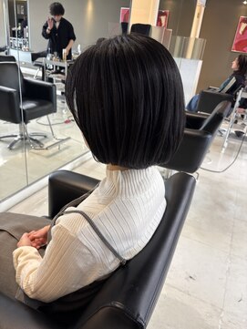 シャンプーボーイエイムス(SHAMPOO BOY aims) 大人丸みボブ