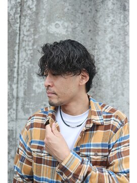 ハニー(HONEY) 波巻きスパイラルパーマ/波巻きパーマ/岡崎メンズパーマ