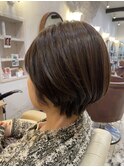 大人ショートボブ