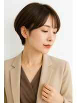 ゲイン(Gain)&nbsp;ショートカット・レイヤーカット×白髪ぼかし