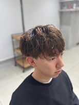 アッシュ 高幡不動店(Ash) スパイラルパーマセンターパートフェザーパーマシャドウパーマ