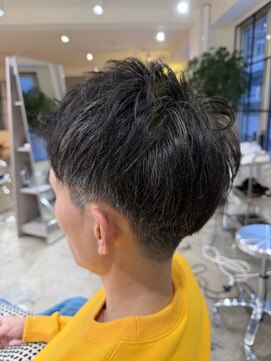 アノーテ(A'NOTE) ショート/ハイライト/レイヤー/髪質改善/メンズ/白髪ぼかし