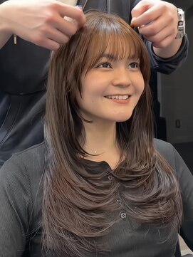 ビグディーサロン(BIGOUDI SALON) 大人可愛いレイヤーカット