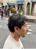 ルーズパーマショート