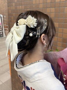 ケア アンド デザイン ココロ(care&design KOKORO) ☆ミディアムのまとめヘアセット☆