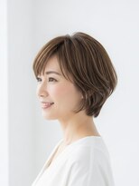フープ 川越(hoop)&nbsp;川越/ショート/ボブ/ハイライト/白髪ぼかし/白髪染め