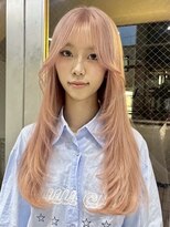アルカナ 原宿表参道(ARCANA)&nbsp;ダブルカラー ケアブリーチ 顔周りレイヤーカット 原宿 表参道
