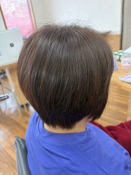 ヘアーズ サエミ 伸ばしている途中も綺麗に♪