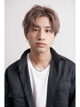 バディ 中野駅前店(BUDDY) メンズナチュラルセンターパート【中野/メンズカット