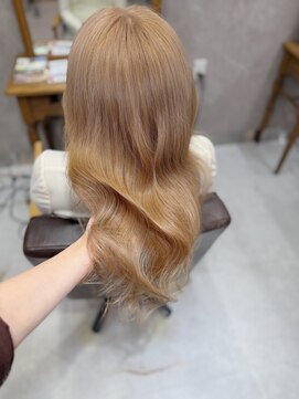 コローレ(Colore) ムラ修正しながらミルクティベージュ