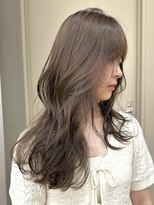 パークレーン アイス イヴェン(park lane ICI yeven) ブリーチなしダブルカラーオリーブヘーゼルグレージュ夏カラー