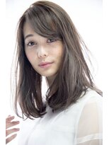 ラフヘアーアンドライフ 所沢東口店(LAF Hair&Life) ロブミディ&ブルージュカラー