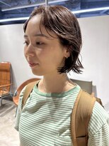 ナヌークカフラ(nanuk kafla)&nbsp;癖を活かしたニュアンスボブ