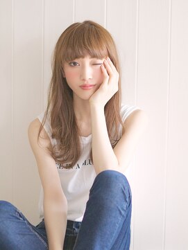 オジコ(ojiko) ☆月曜営業☆ojiko.ツヤカラーで外ハネロング