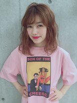 エヴァー(ever)&nbsp;ルーズセミロングウェーブヘア♪【ever原宿/表参道】