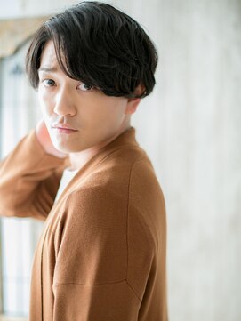 グルーミングサロン バーバー キャッスル 北浦和西口(Grooming salon Barber Castle) 七三サイドパート◎無造作パーマa