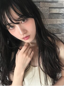 ブルームス(Bloom's) 【Bloom's】 黒髪×シースルーバング (須田 恵理子)