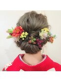 成人式ヘアセット