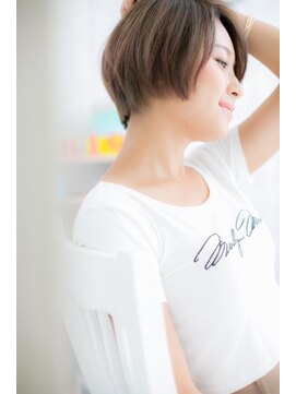 ミック ヘアアンドビューティー 大山店(miq  Hair&Beauty) グラデカラーでグラマラス☆ナチュラルボブb