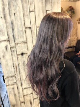 ニコ(nico...) シルバー×ピンクラベンダー