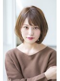 【ｊｏｅｍｉ】小顔効果のある毛先パーマ丸みショート(小倉太郎)