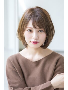 ジョエミバイアンアミ(joemi by Un ami) 【joemi】小顔効果のある毛先パーマ丸みショート(小倉太郎)