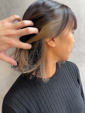 ノア ヘアデザイン 町田店(noa Hair Design) インナーカラー×ベージュ