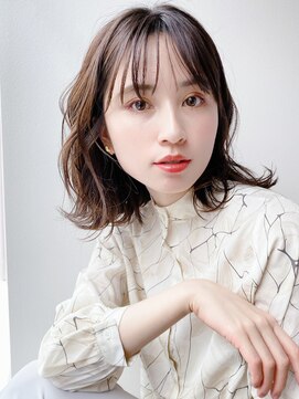 ケーツー エソラ池袋店(K-two) 大人のゆるかわパーマくびれヘア ［髪質改善/池袋&目白&大塚］