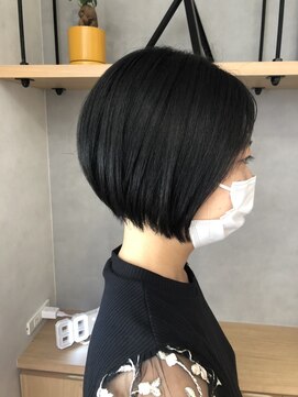 ヘアーサロン オレオ(OREO) 元住吉OREO 30代40代50代のショート☆ミニマムショートボブ☆
