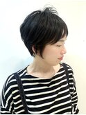 アシメなショート