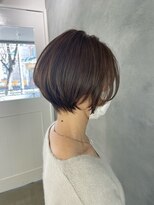 ボルジェ(Bolge) 大人今時ショート×艶カラー