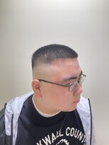 プレミアムバーバー 原宿店(PREMIUM BARBER produce by HIRO GINZA) ボウズ×スキンフェード