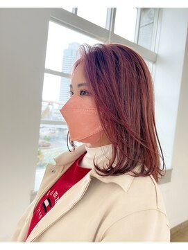 ビュートリアム 神戸(BEAUTRIUM) ピンクカラー/暖色カラー/ピンクブラウン/派手髪
