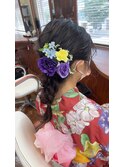 浴衣ヘアセット