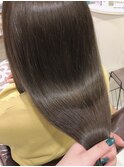 髪質改善　ツヤカラー　透明感カラー　グレージュカラー