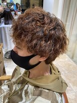 ネオリーブソラ 相模大野店(Neolive sola) メンズ波巻きパーマ/ツーブロックマッシュ