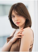 大人可愛い重めボブ 20代30代40代 3