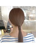 ロングヘアアレンジ