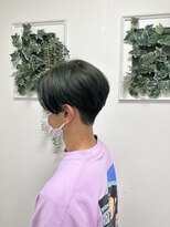 ヘアバイプルーヴ(Hair by PROVE)&nbsp;ハイライト×グリーン