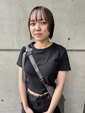 クリアーオブヘアー 栄南店(CLEAR of hair) ボブ×顔まわりレイヤー/OSUMI