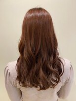 ニシオギ ヴォイス 西荻窪店(nishiogi voice)&nbsp;髪質改善+似合わせデザインパーマ5【オレンジレッド】