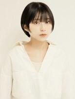 オンク 新宿(onk)&nbsp;黒髪/グレーベージュ/レイヤーロング/前髪パーマ[新宿駅]