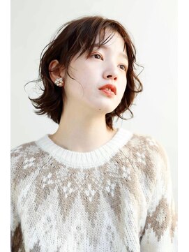 アムネシア 三軒茶屋(AMNESIA) 大人ボブ/ウェーブヘア/ニュアンスパーマ