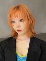 ボコカ(bococa) 【azu担当】オレンジ/レイヤー/ニュアンスパーマ/顔まわり