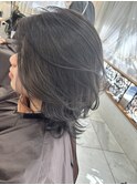 透明感シアーグレージュ担当Fuku