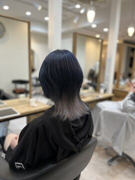 エリス ウメダ(Eliss umeda) ウルフ×インナーカラー！