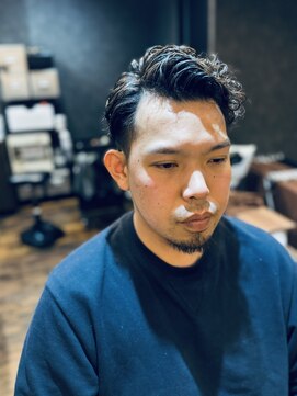 ベース(BASE) Cafe&Barber BASE×カット×パーマ