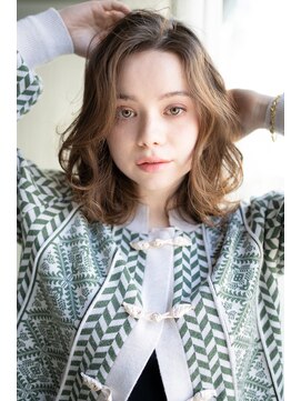 マグノリア オモテサンドウ(MAGNOLiA Omotesando) ほつれる質感が可愛いやわらかエアウェーブパーマ・・・担当KAYO