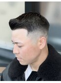 クルーカット メンズカット フェード
