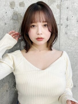 ハローバイシー 仙台(Hello by Sea) 韓国レイヤーカット/ボブ/前髪カット/イノアカラー[仙台]